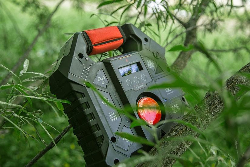 Smart Battle Base for laser tag in the Woods