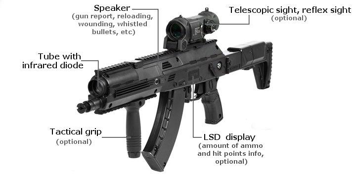 Laser Tag Gun (Laser Tagger)