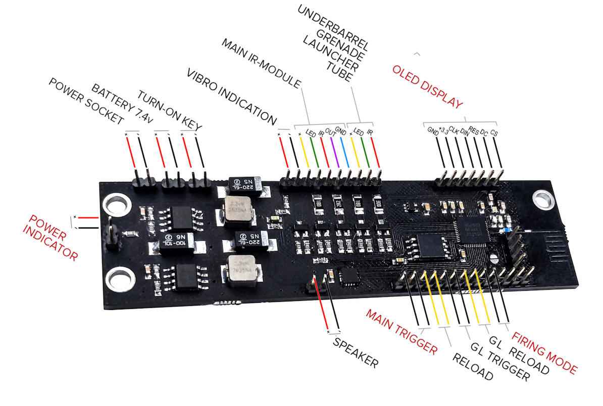 lasertag DIY circuit diagram