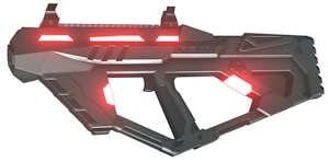 laser tag gun sci fi small