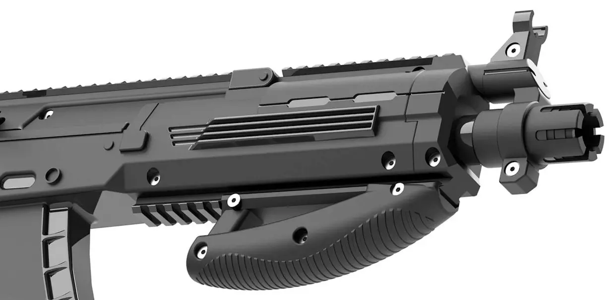 AK laser tag gun AK15 warrior tactical handle