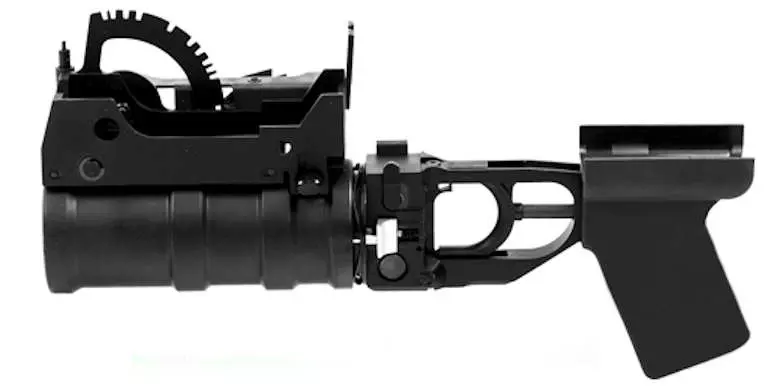 AK laser tag underbarrel grenade launcher