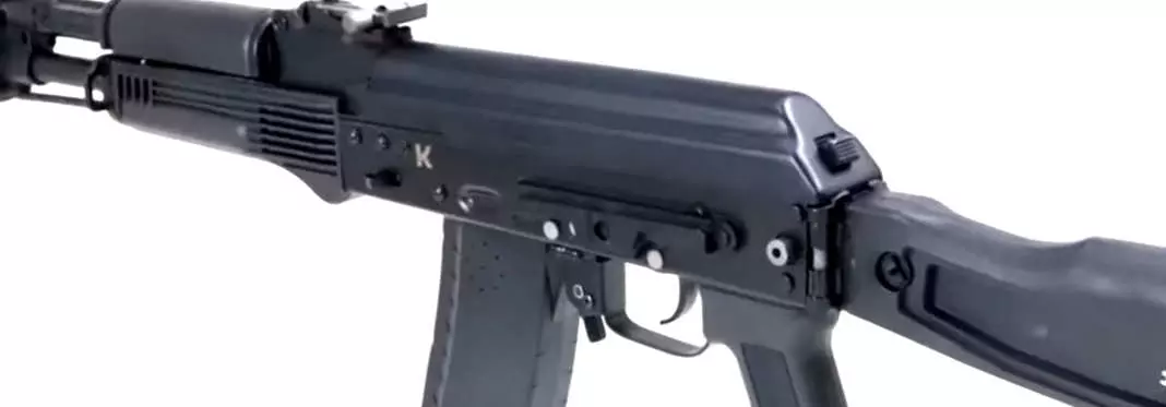 AK105 laser tag rifle sights mount