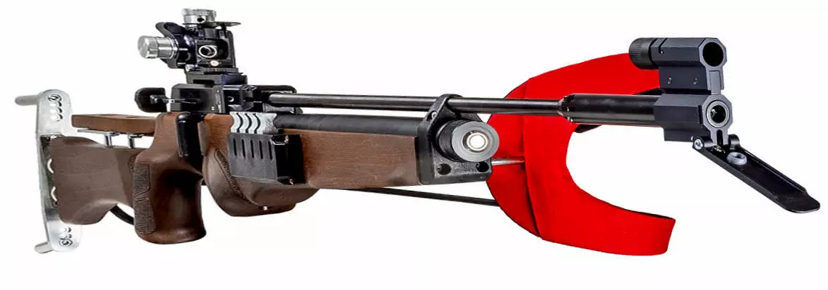 Laser biathlon carbine for training and simulation 