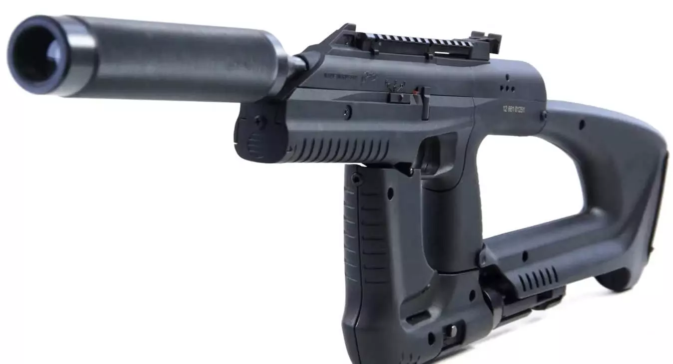 G MR 661 lasertag submachine gun front