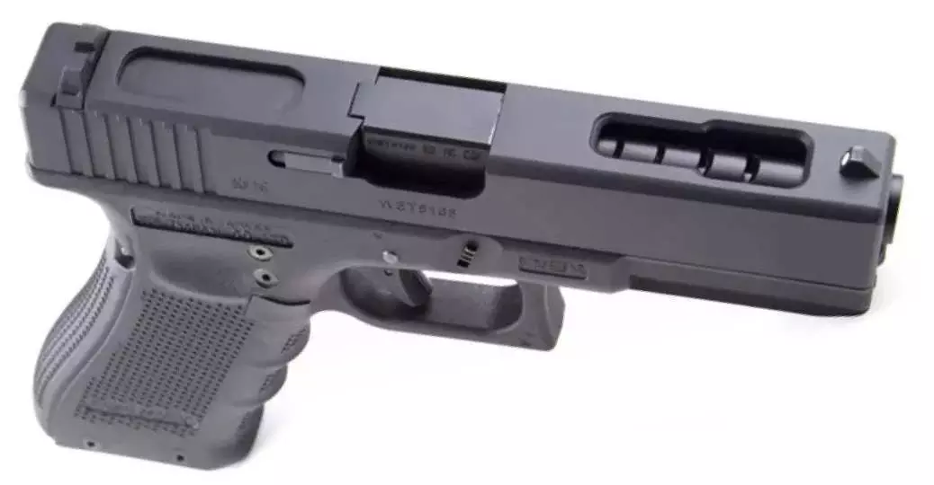 Glock laser tag pistol reloading