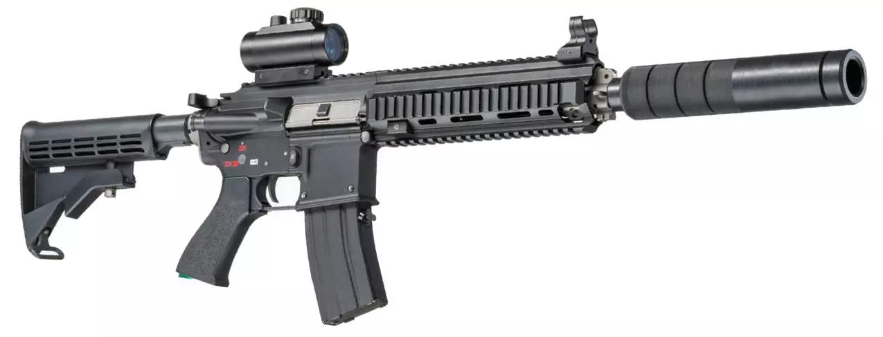 HK 416 laser tag rifle