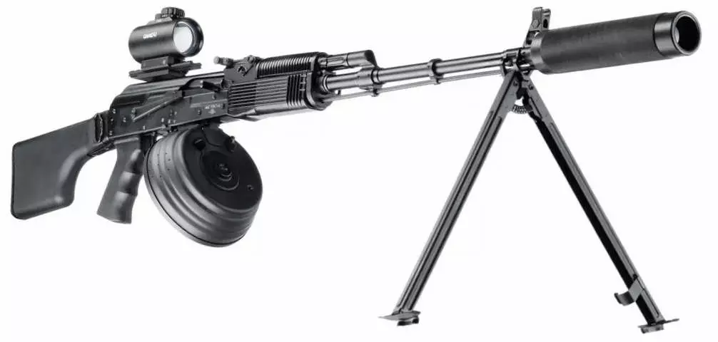 Kalashnikov machine gun laser tag sights