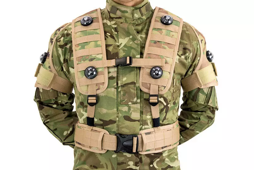 Load bearing laser tag tactical vest (front look)