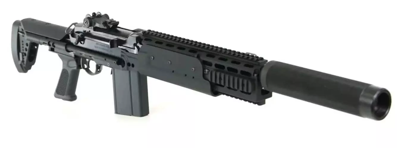 M14 laser tag sniper gun front