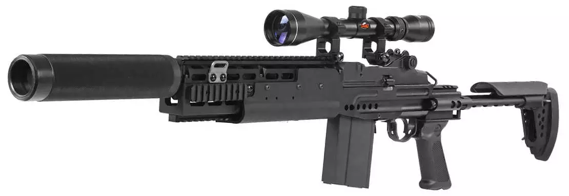 M14 laser tag sniper gun optics