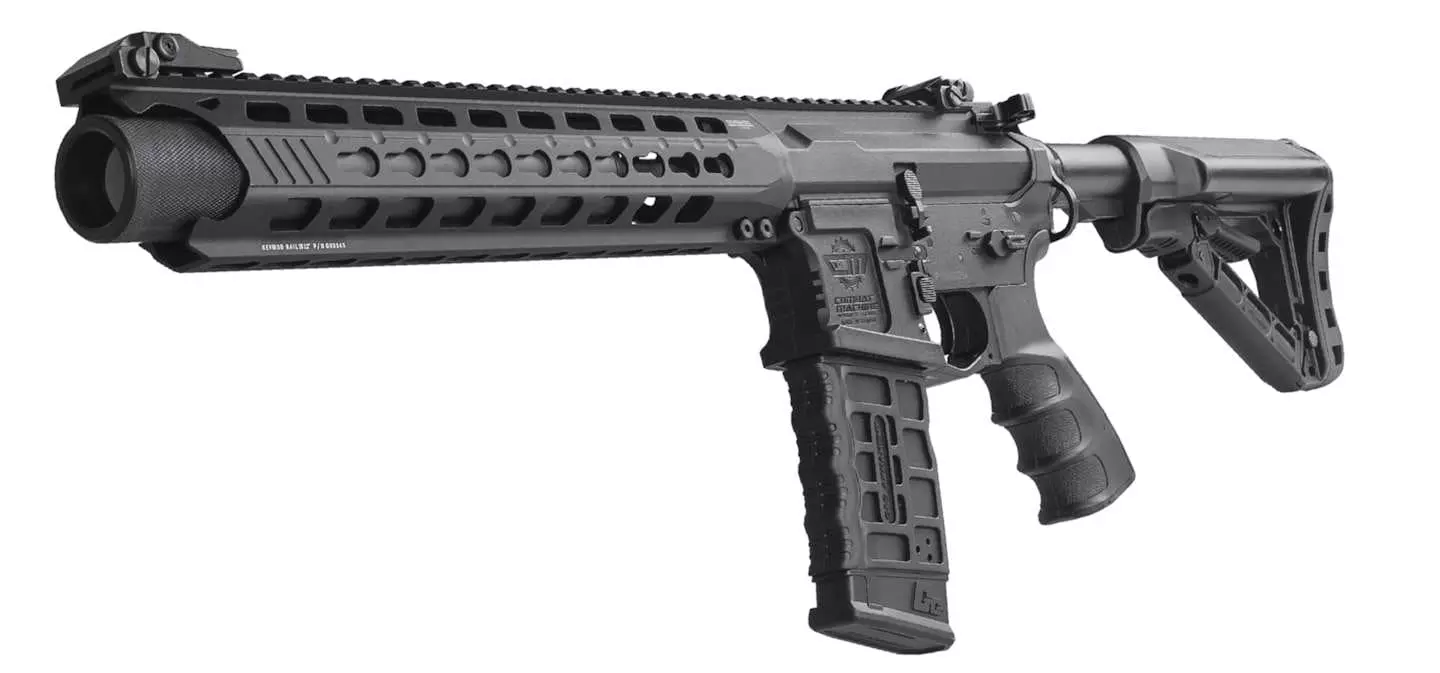 M4 laser tag rifle internal optical system
