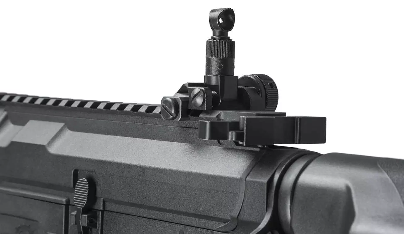 M4 lasert tag rifle rear sight
