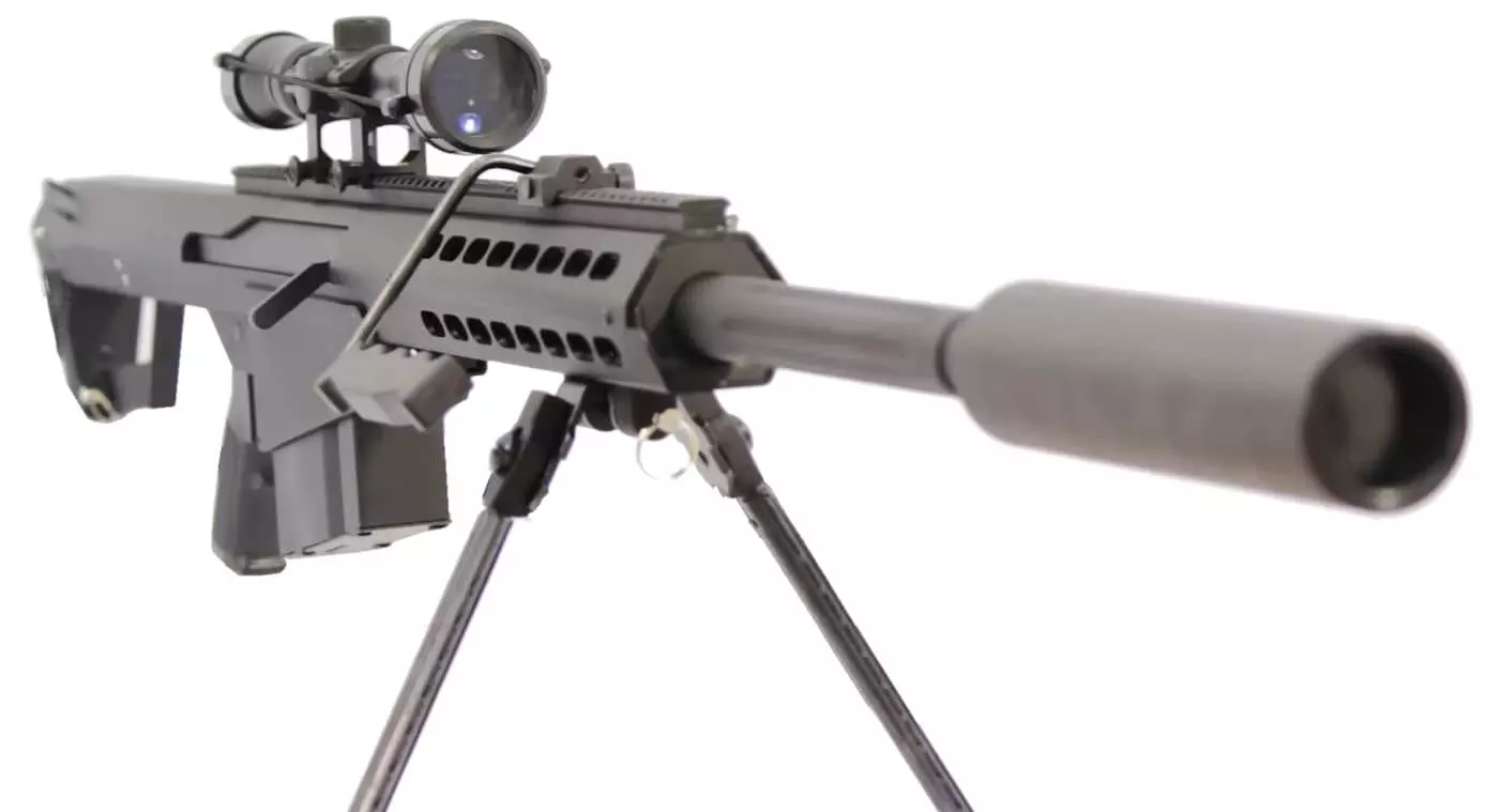 M82 barrett laser tag sniper gun charging handle