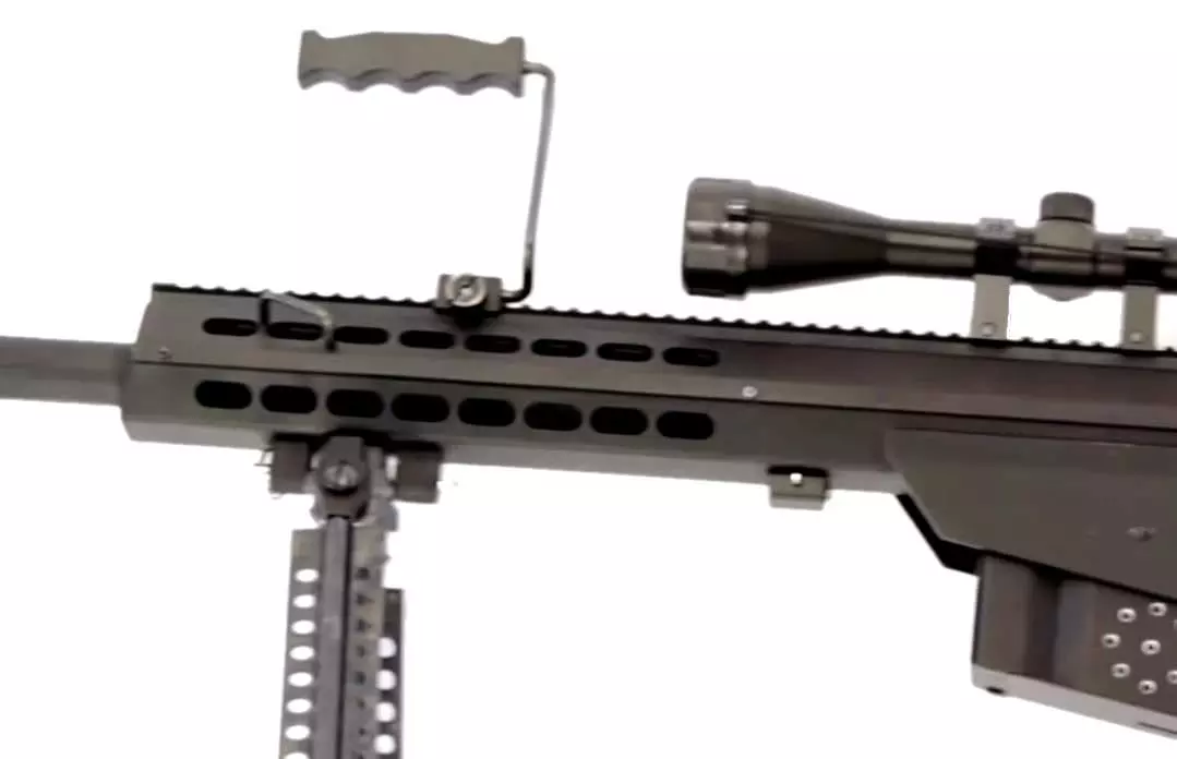 M82 barrett laser tag sniper gun transport handle