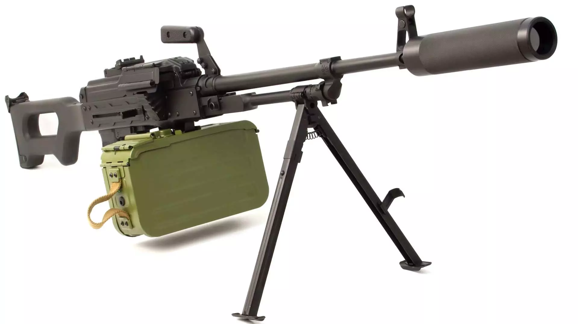 PKM Kalashnikov machine gun for laser tag games