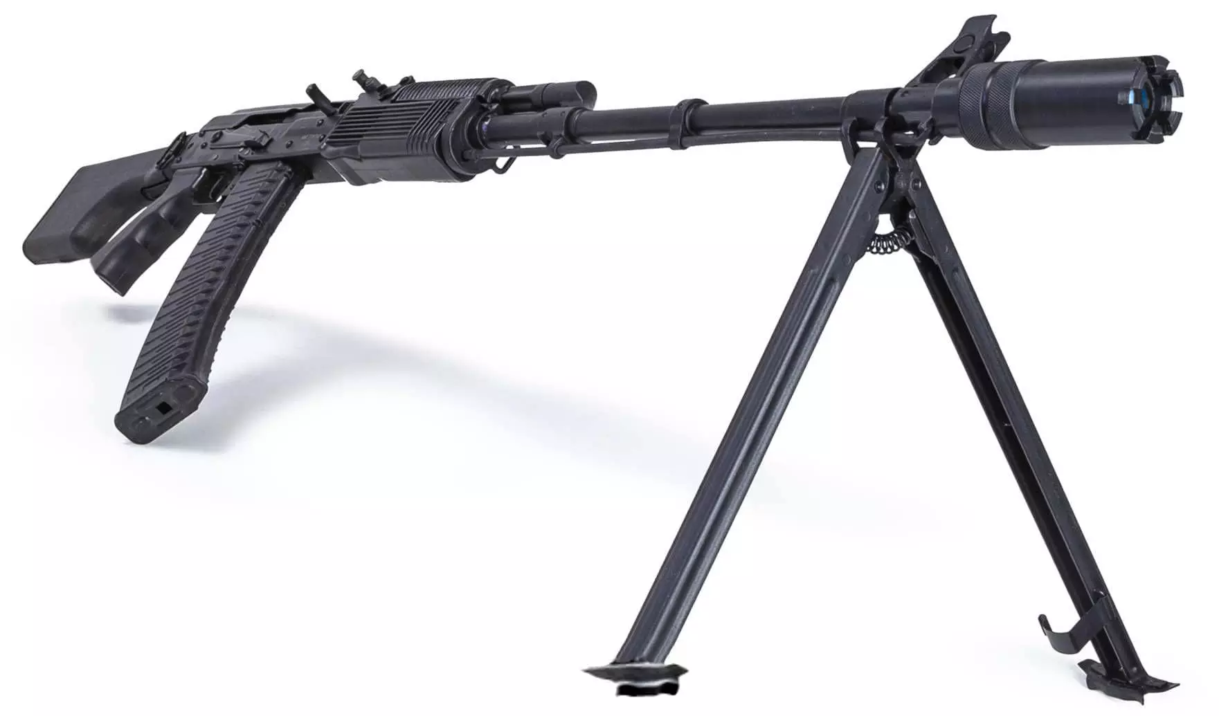 RPK 74 Kalashnikov machine gun lasertag with parallax