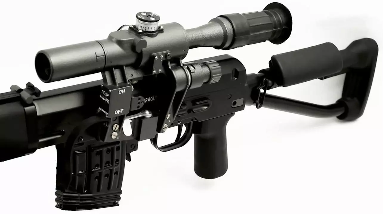 SVD laser tag sniper telescopic sights