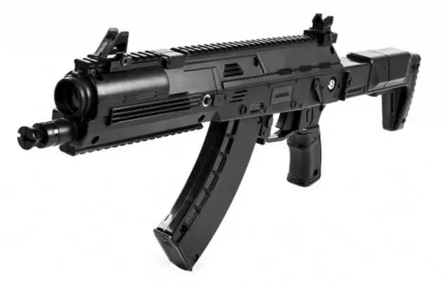 AK12 laser tag gun sights front look