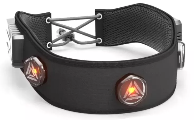 Alphatag headband for laser tag scenarios