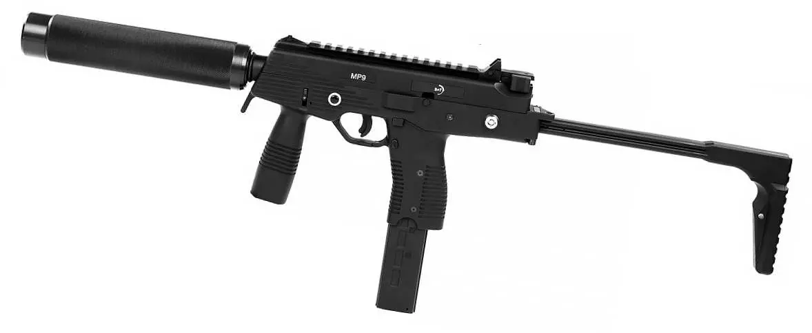 MP9 laser tag SMG pistol carbine