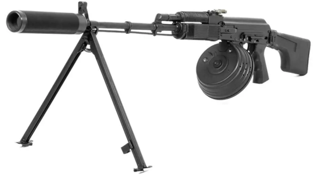 RPK 74s kalashnikov machine gun for laser tag