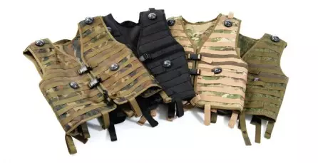 RGB laser tag tactical vests