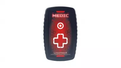 Personal medic lasertag device for tactical games