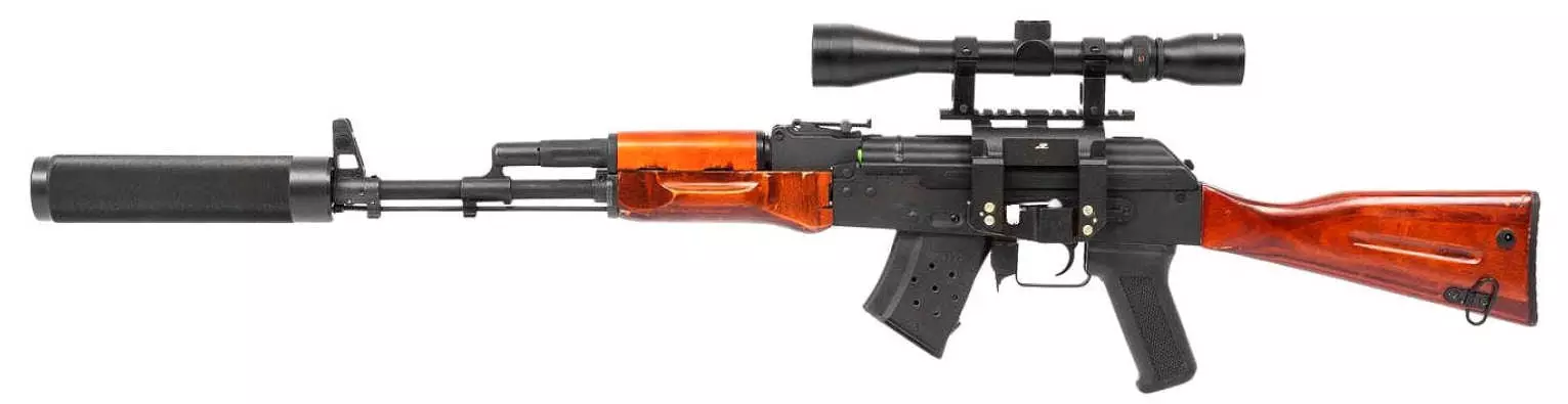 SVK Kalashnikov sniper gun for laser tag 