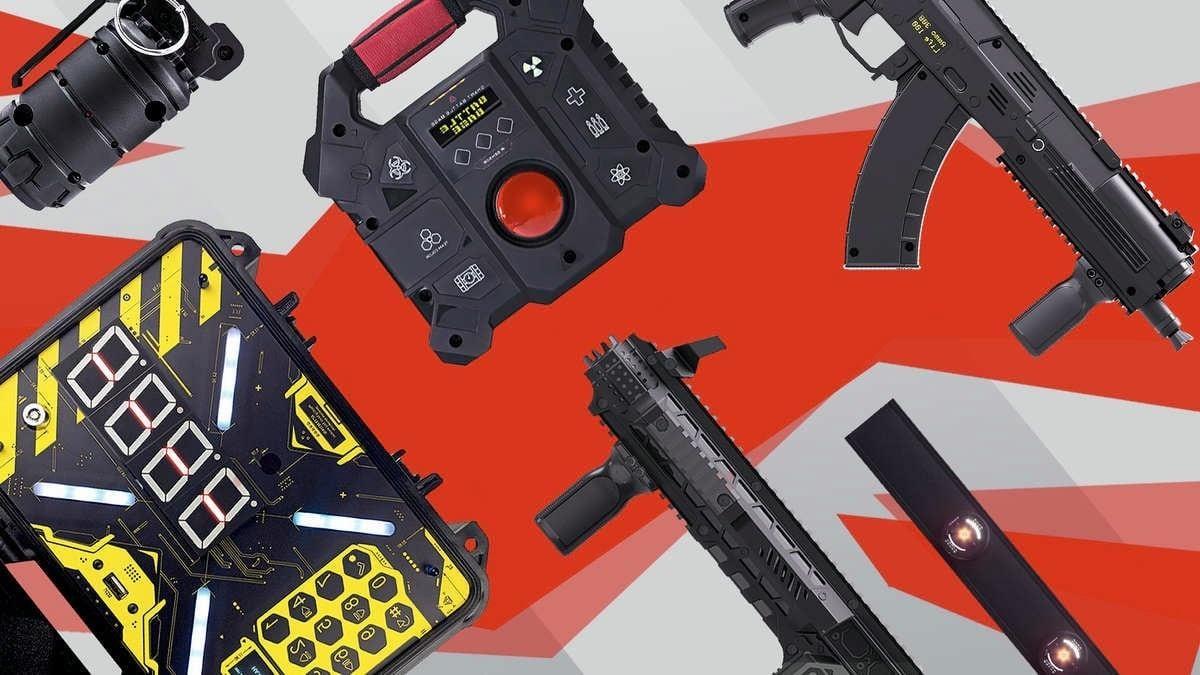 Commercial laser tag equipment