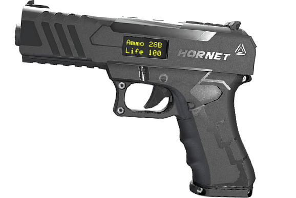 brændstof vedholdende få Laser tag pistol / handgun «Hornet» (two pistols in one)